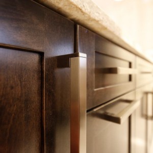 34 Auberry, Moncton NB: Kitchen cabinet detail